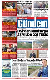 MANİSA'DA GÜNDEM