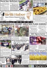 SAFRANBOLU BİRLİK HABER