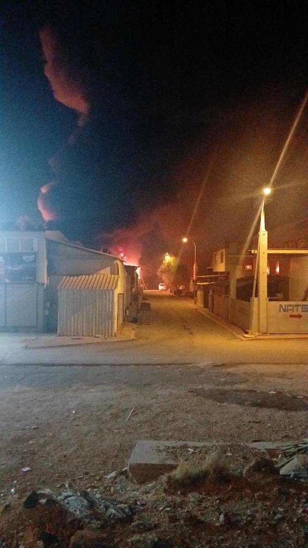 Eskişehir Baksan Sanayi Sitesi’nde Büyük Yangın! Alevler İş Yerlerini Tehdit Etti
